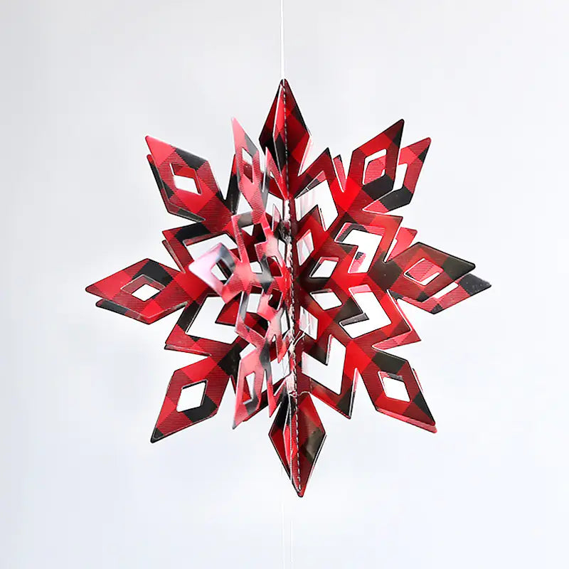 Christmas Snowflake Ornaments for Tree Decoration