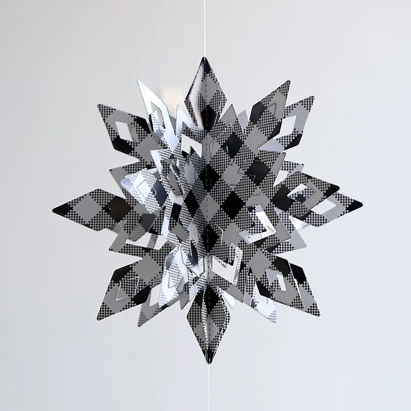 Christmas Snowflake Ornaments for Tree Decoration