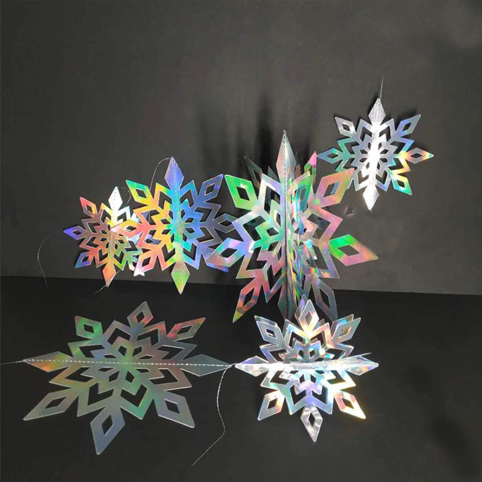 Christmas Snowflake Ornaments for Tree Decoration